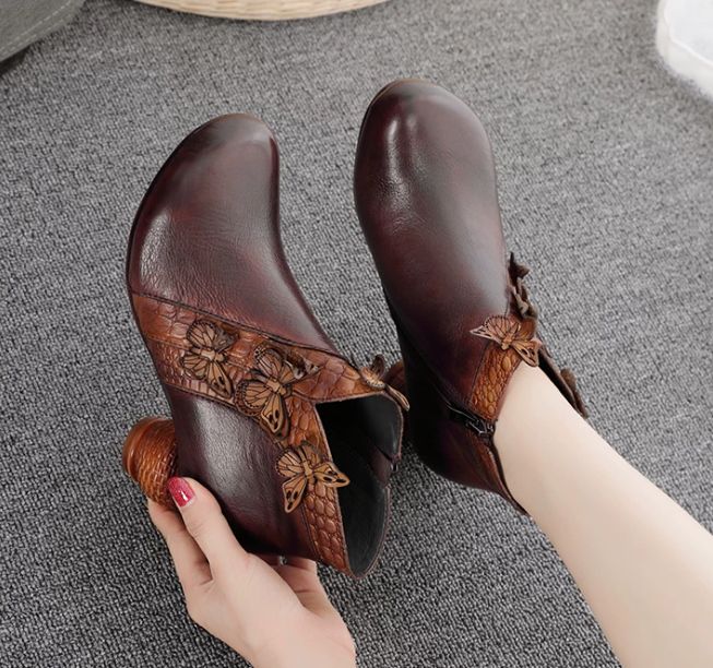 Handmade Leather Boots for Women
