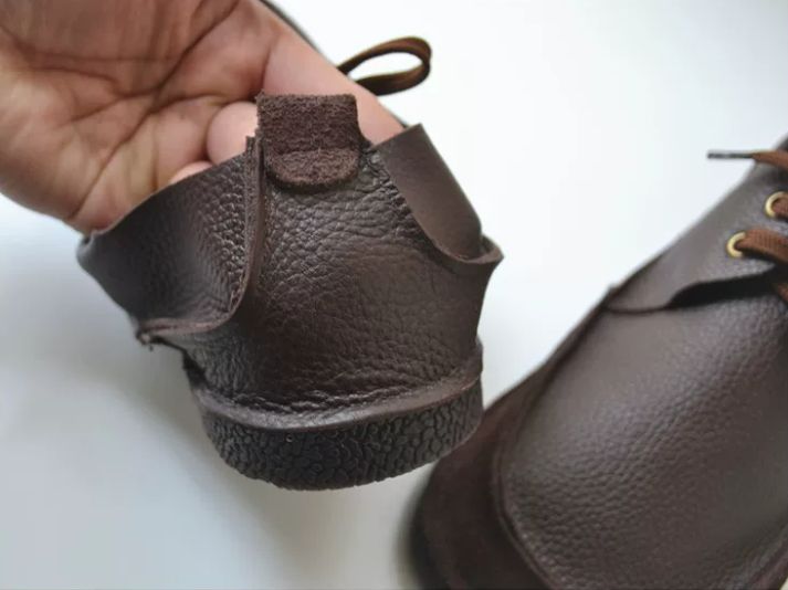 Handmade Leather Flat Shoes for Men