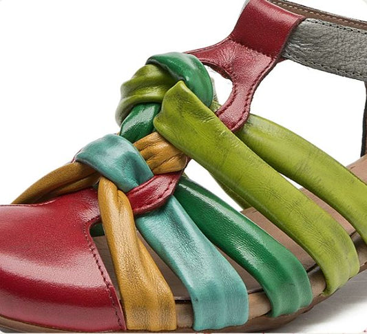 2026 Summer New Style Leather Sandals for Women