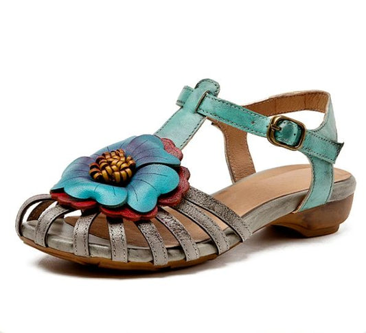 2026 Summer New Style Leather Sandals for Women