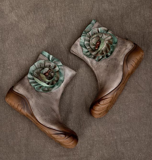 Handmade Leather Boots for Women