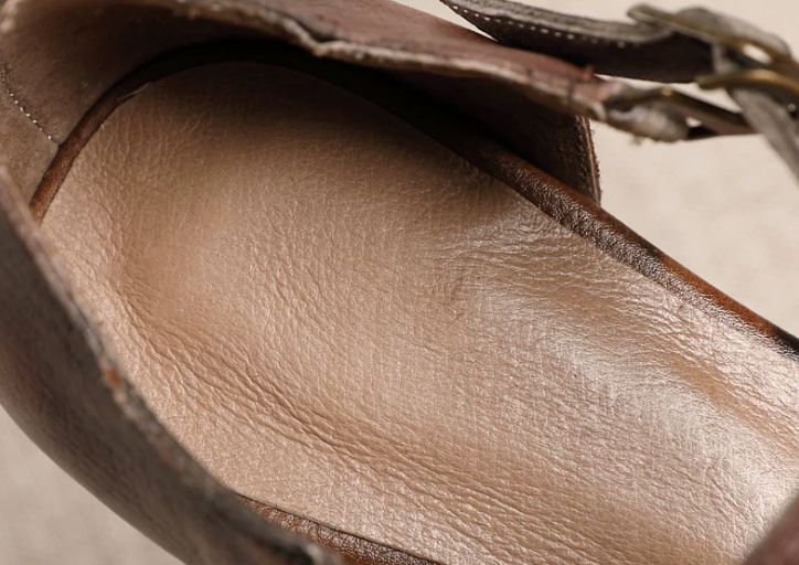 Hnadmade Vintage Leather Sandals For Women
