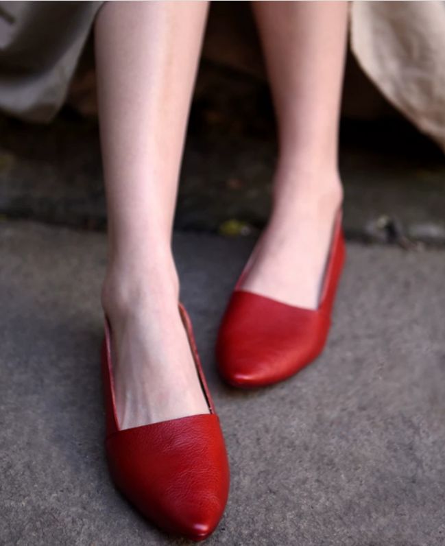 Handmade Leather Shoes For Women Crafted with Quality Full Grain Leather Designed for Everyday Wear