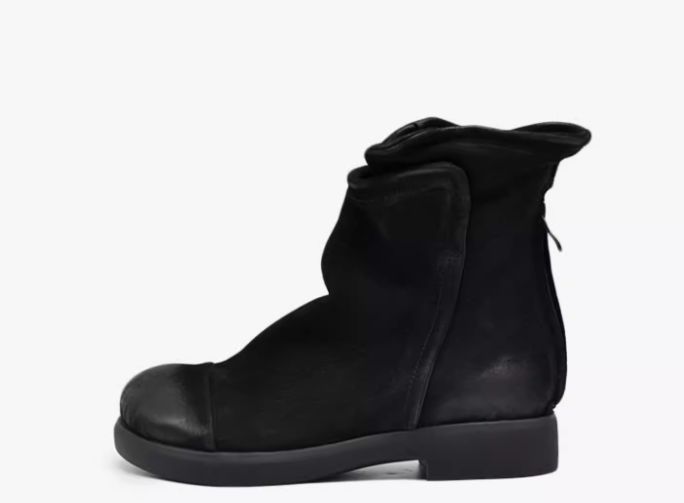 Vintage Martin Boots for Women in Winter handmade Padded Genuine Leather Boots