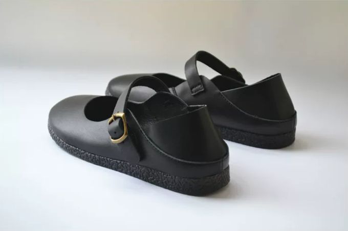Leather Retro and Elegant Women's Mary Jane Shoes