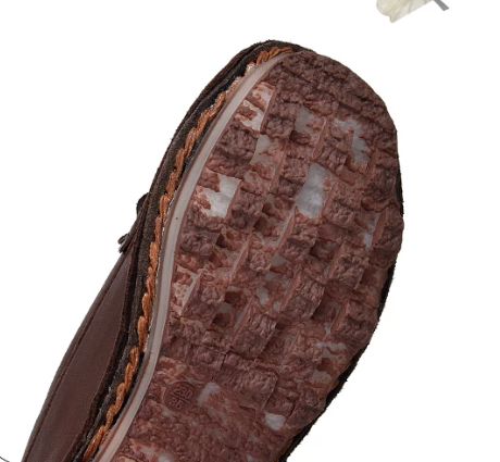 Handmade Vintage Leather Flower Shoes for Women