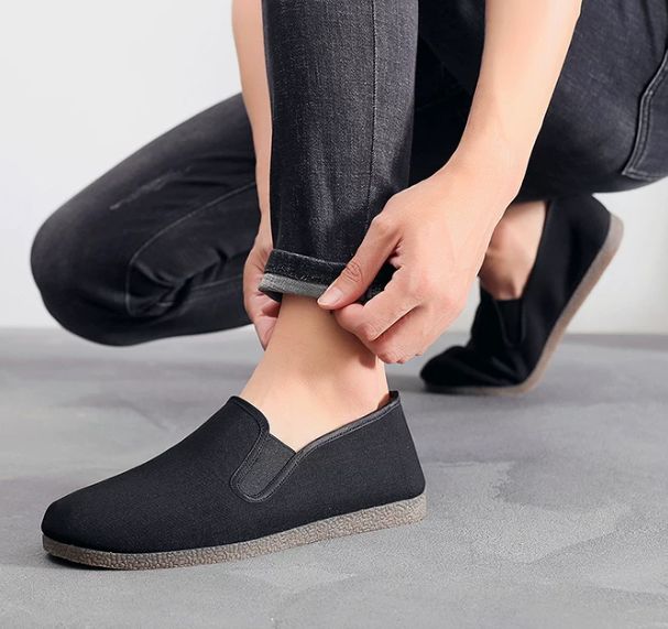 Handmade Old Beijing Cloth Shoes for Men