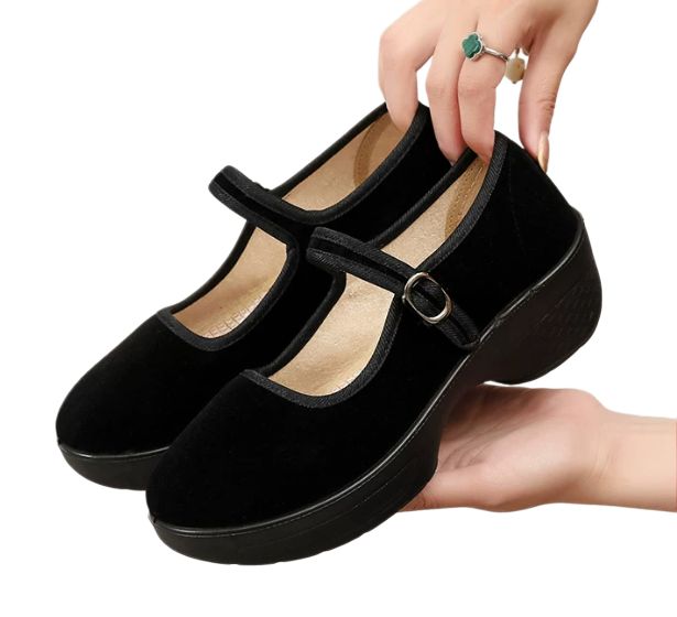 Handmade Old Beijing Cloth Shoes for Women