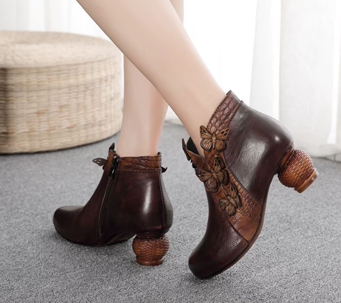 Handmade Leather Boots for Women