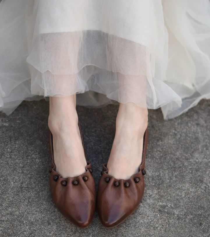 Handmade Leather Shoes For Women Comfort for All-Day Wear