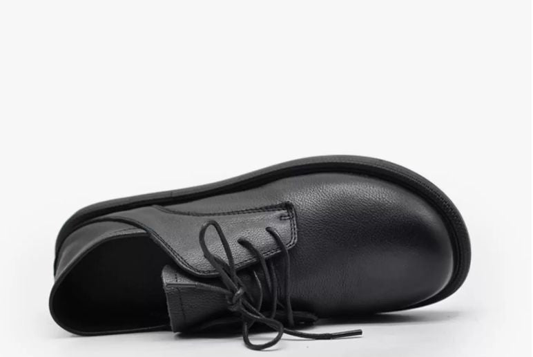 Leather Women's British Flat Shoes Suitable For Two Pairs of Casual shoes Comfortable and Versatile Loafers New Style