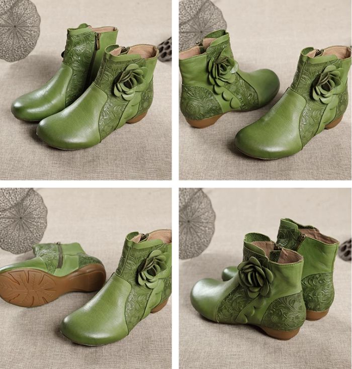 Handmade Leather Boots for Women