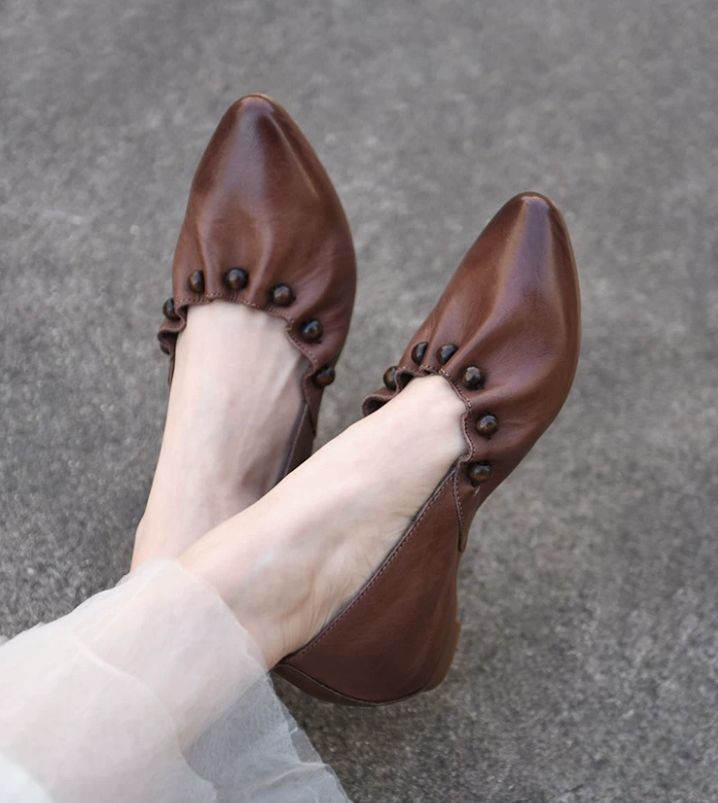Handmade Leather Shoes For Women Comfort for All-Day Wear