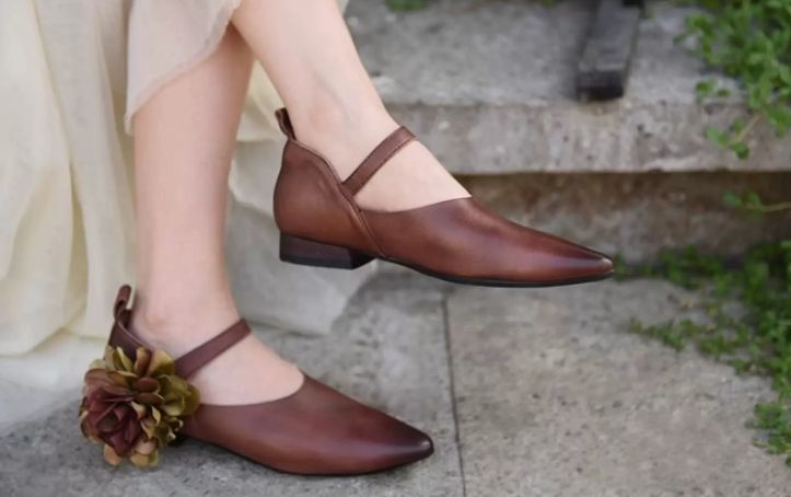Handmade Leather Shoes For Women Comfort for All-Day Wear