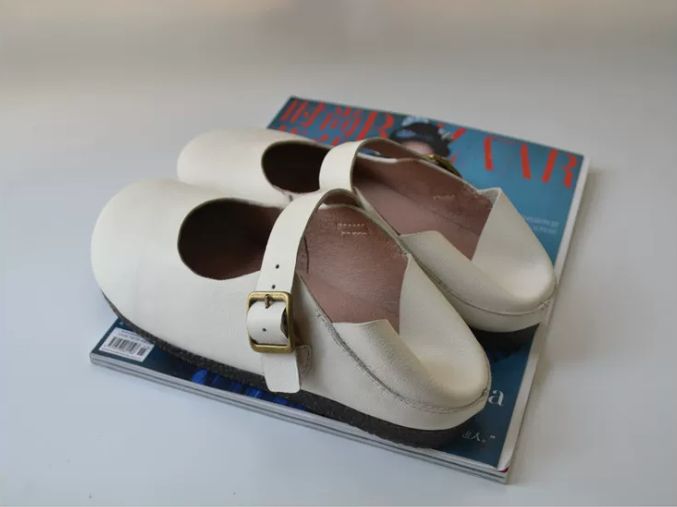 Leather Retro and Elegant Women's Mary Jane Shoes