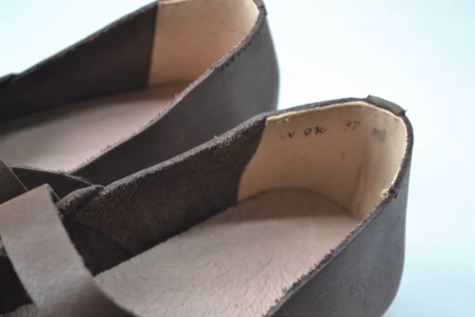 Leather One-piece Mary Jane Shoes for Women, Retro Style