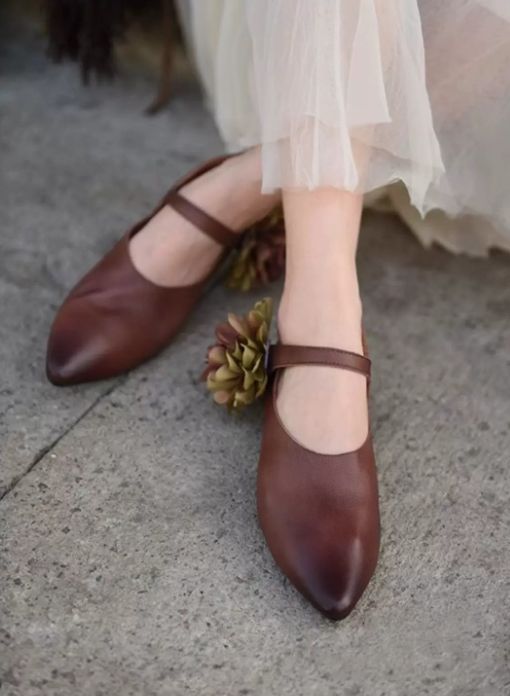 Handmade Leather Shoes For Women Comfort for All-Day Wear