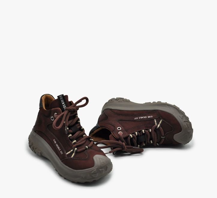 Retro Casual Thick-soled Hiking and Climbing Shoes, Casual Sports Ankle Boots