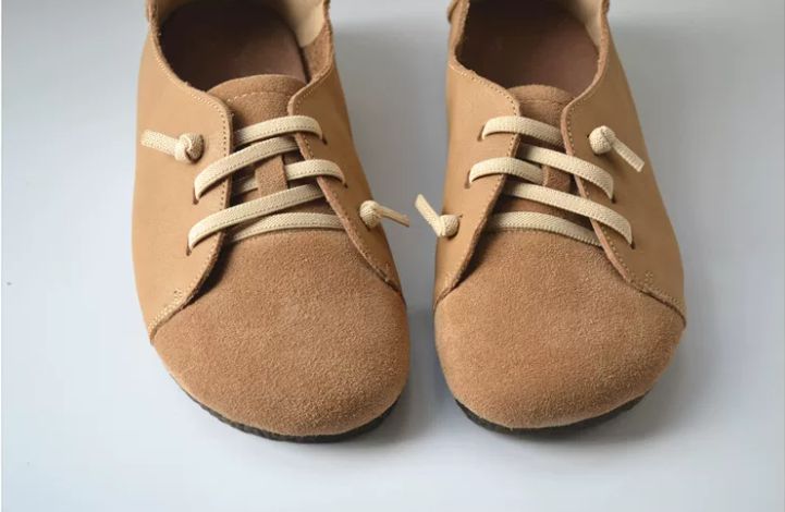 Handmade Leather Flat Shoes for Women