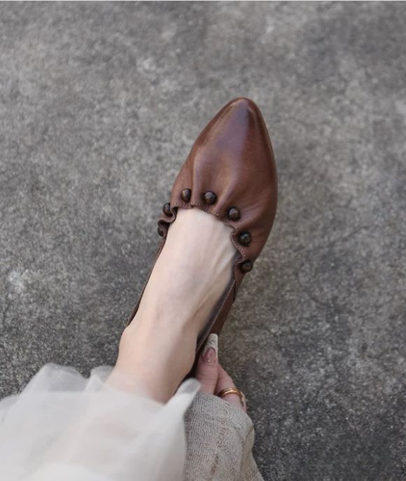 Handmade Leather Shoes For Women Comfort for All-Day Wear