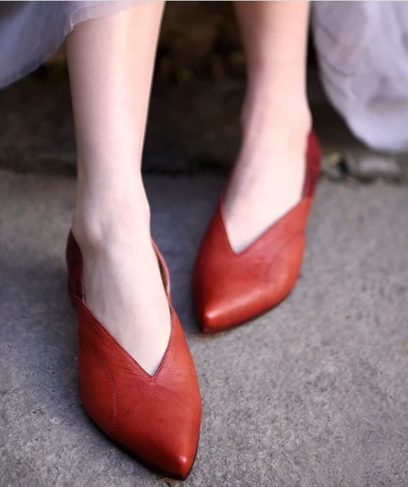 Handmade Leather Shoes For Women Comfort for All-Day Wear