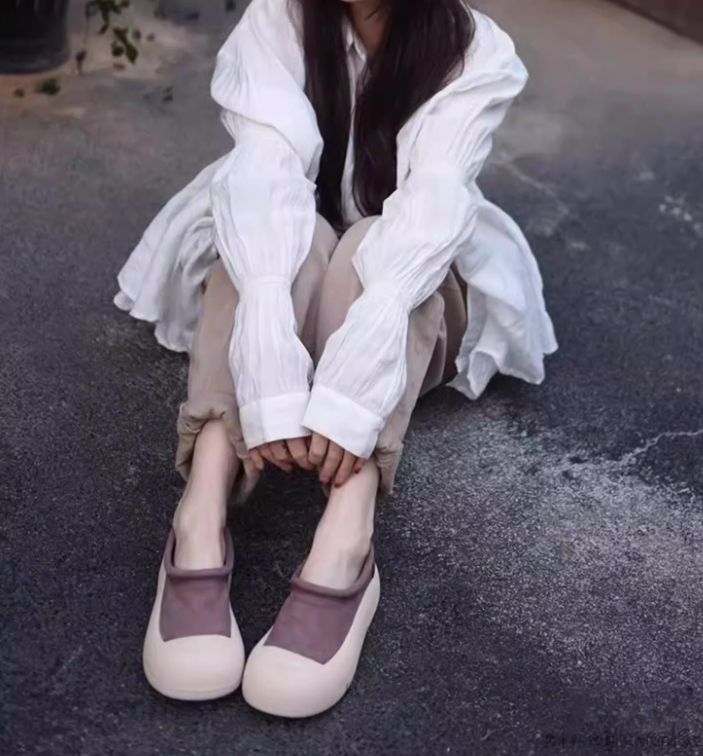 High-Top Sports Shoes for Women, Casual Sneakers, Versatile Big-Head Cute Shoes
