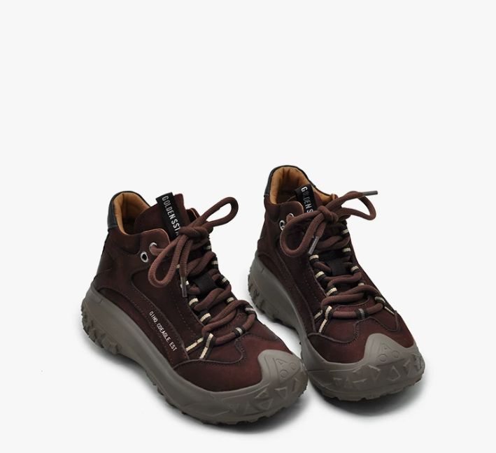 Retro Casual Thick-soled Hiking and Climbing Shoes, Casual Sports Ankle Boots