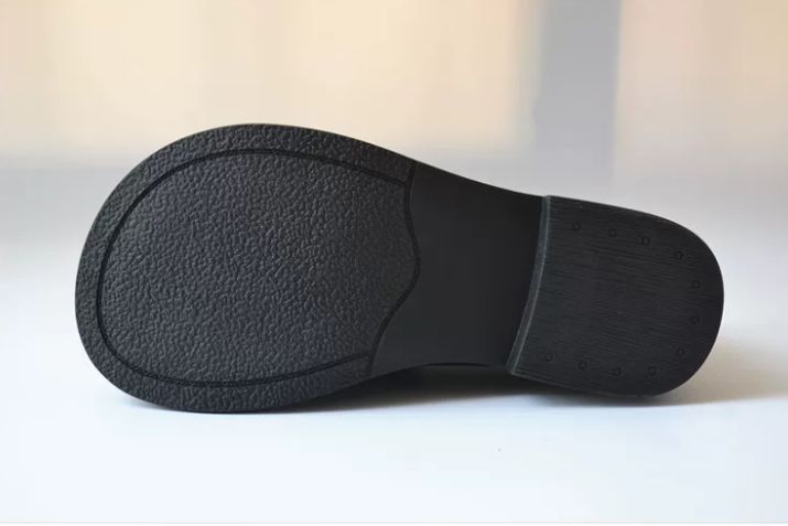 Leather British Style Small Leather Shoes, Top-grade Cowhide Wide-Top shoes, Comfortable Work Shoes
