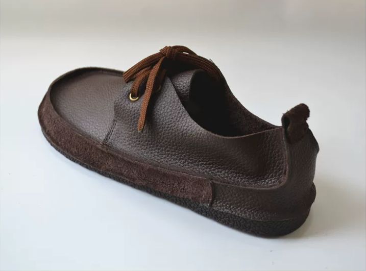 Handmade Leather Flat Shoes for Men