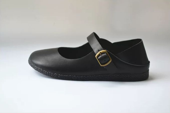 Leather Retro and Elegant Women's Mary Jane Shoes