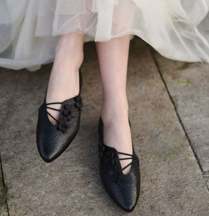 Handmade Leather Shoes For Women Comfort for All-Day Wear
