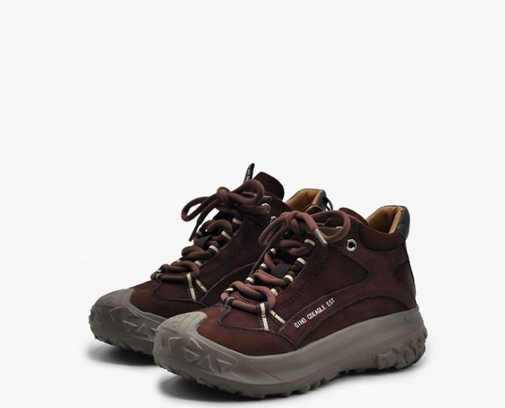 Retro Casual Thick-soled Hiking and Climbing Shoes, Casual Sports Ankle Boots