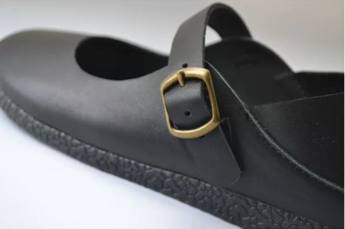 Leather Retro and Elegant Women's Mary Jane Shoes