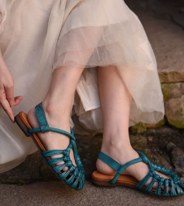 Handmade Leather Sandals for Women