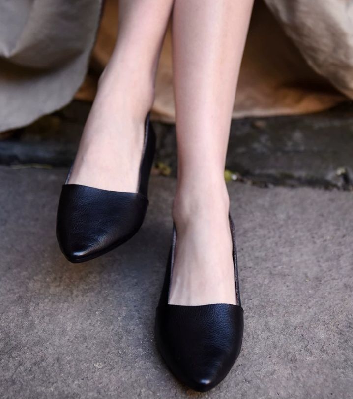Handmade Leather Shoes For Women Crafted with Quality Full Grain Leather Designed for Everyday Wear