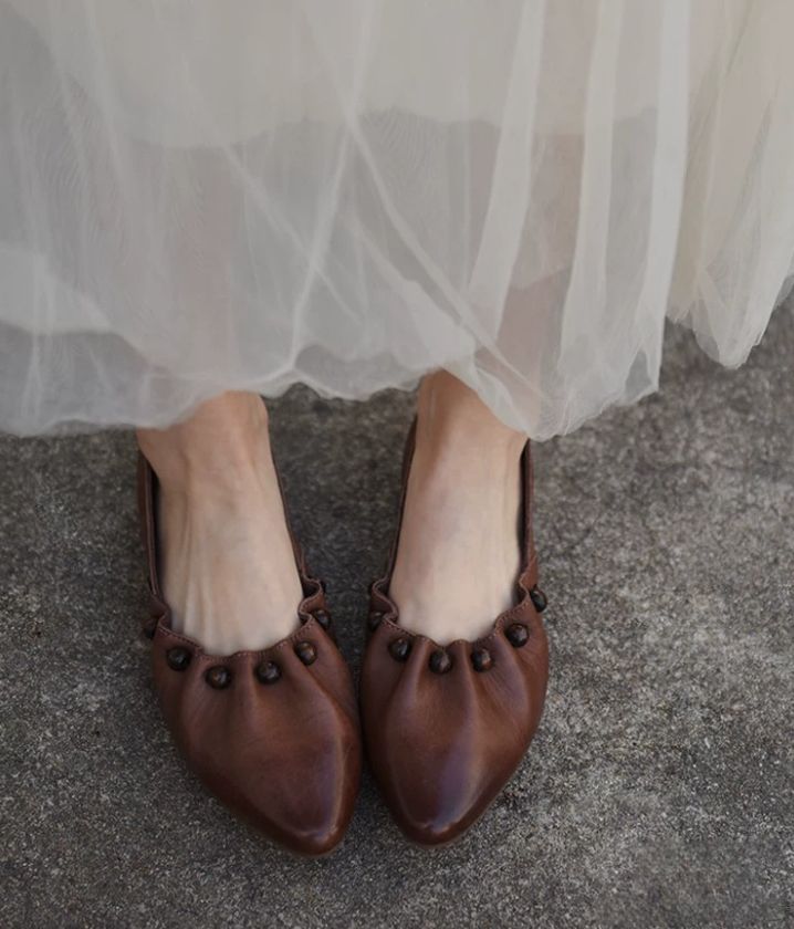 Handmade Leather Shoes For Women Comfort for All-Day Wear