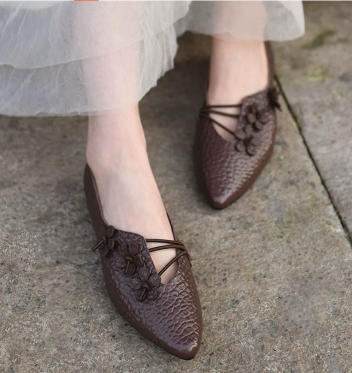 Handmade Leather Shoes For Women Comfort for All-Day Wear