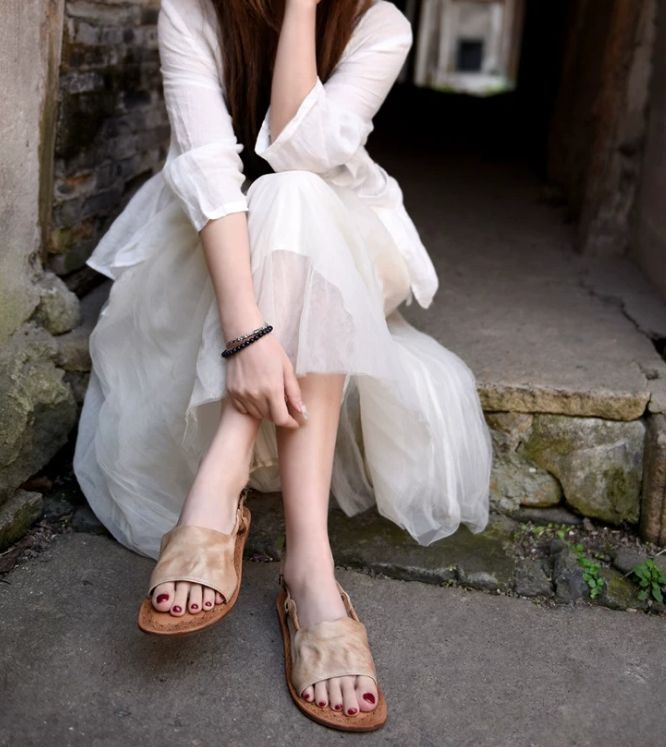 Handmade Leather Sandals for Women