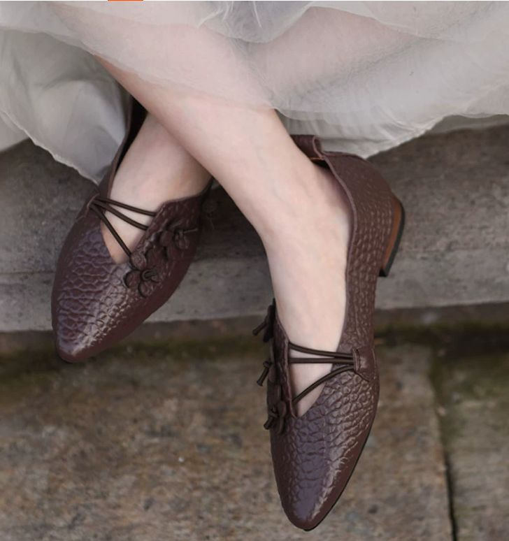 Handmade Leather Shoes For Women Comfort for All-Day Wear