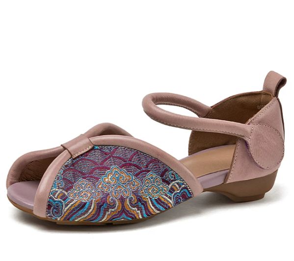 Handmade Embroidered Sandals for Ladies