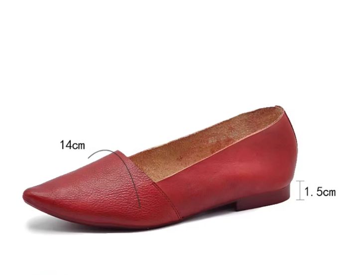 Handmade Leather Shoes For Women Crafted with Quality Full Grain Leather Designed for Everyday Wear