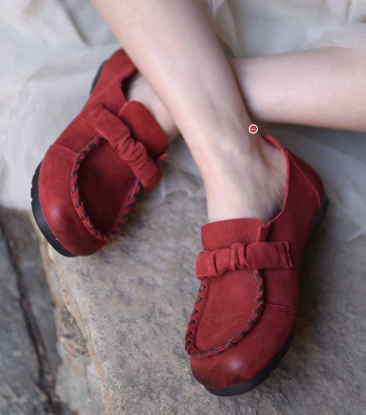 Handmade Leather Loafers fro Women Casual & Elegant