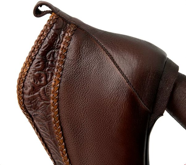 Handmade Leather Boots for Women in Brown