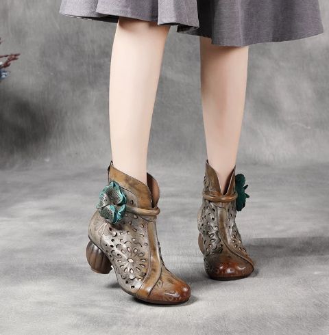 Handmade Leather Boots for Women