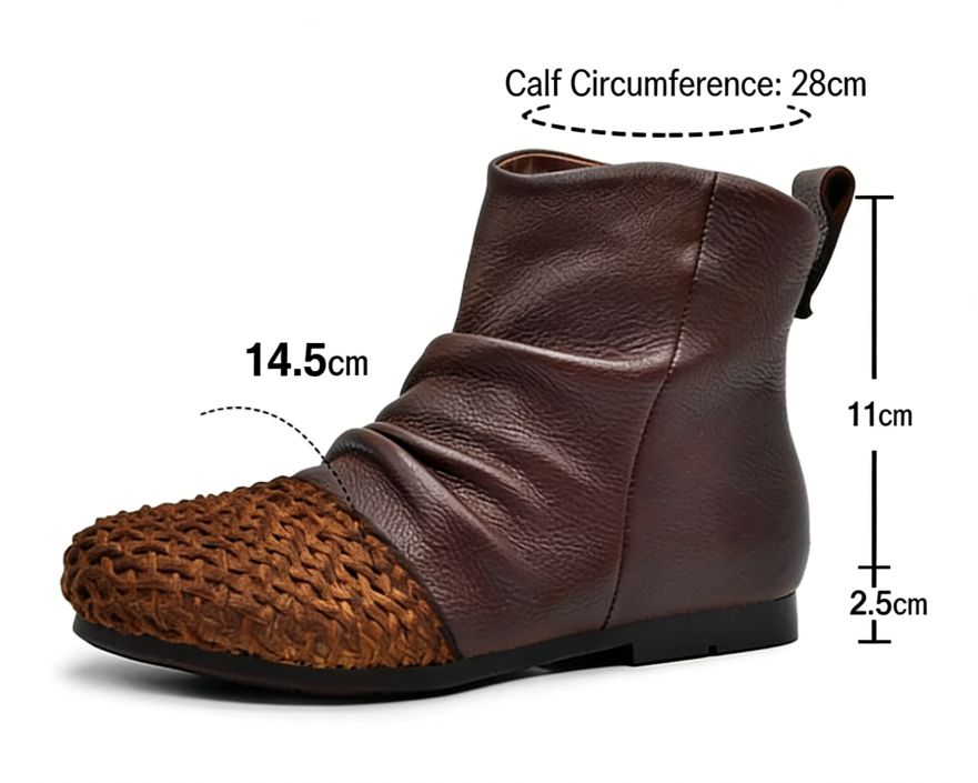 Handmade Leather Boots For Women Comfort for All-Day Wear
