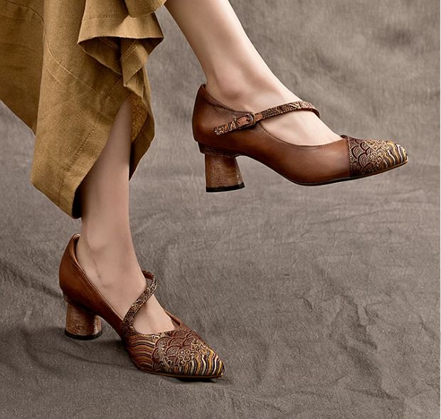 Handmade Leather Shoes for Women