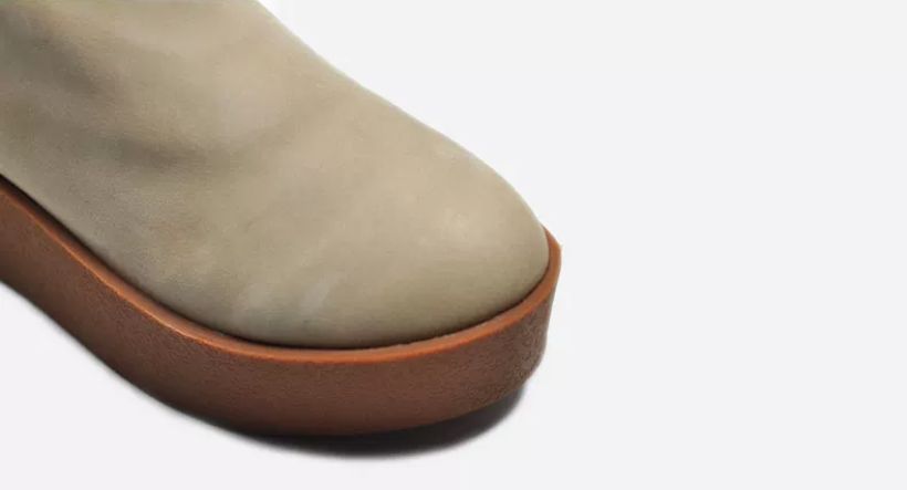 Retro Women's Shoes - New Style Thick-soled Ankle Boots, Women's Waterproof Platform Slip-on Short Boots, Genuine Leather