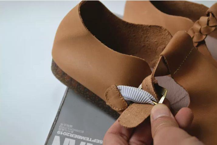 Casual Shoes, Genuine Leather, Flat Sole, Soft Top-Grain Cowhide, Wedge-Shaped Shoes, Women's Daily Versatile,Retro Style