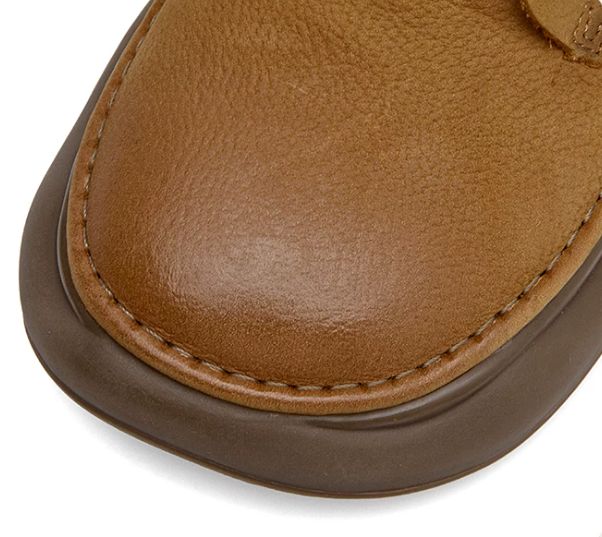 Handmade Leather Boots for Women in Brown