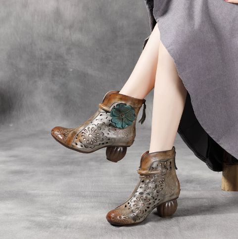 Handmade Leather Boots for Women
